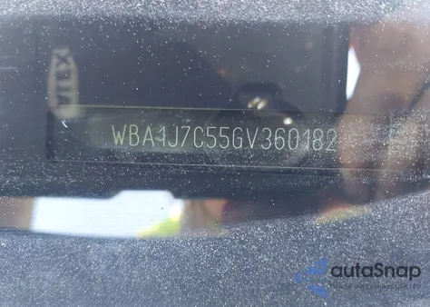 2016 BMW M235I из США, поврежденный, VIN WBA1J7C55GV360182